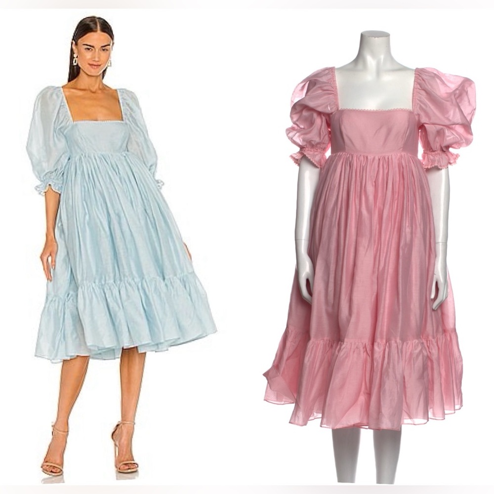 Selkie The Angel Delight French Puff dress